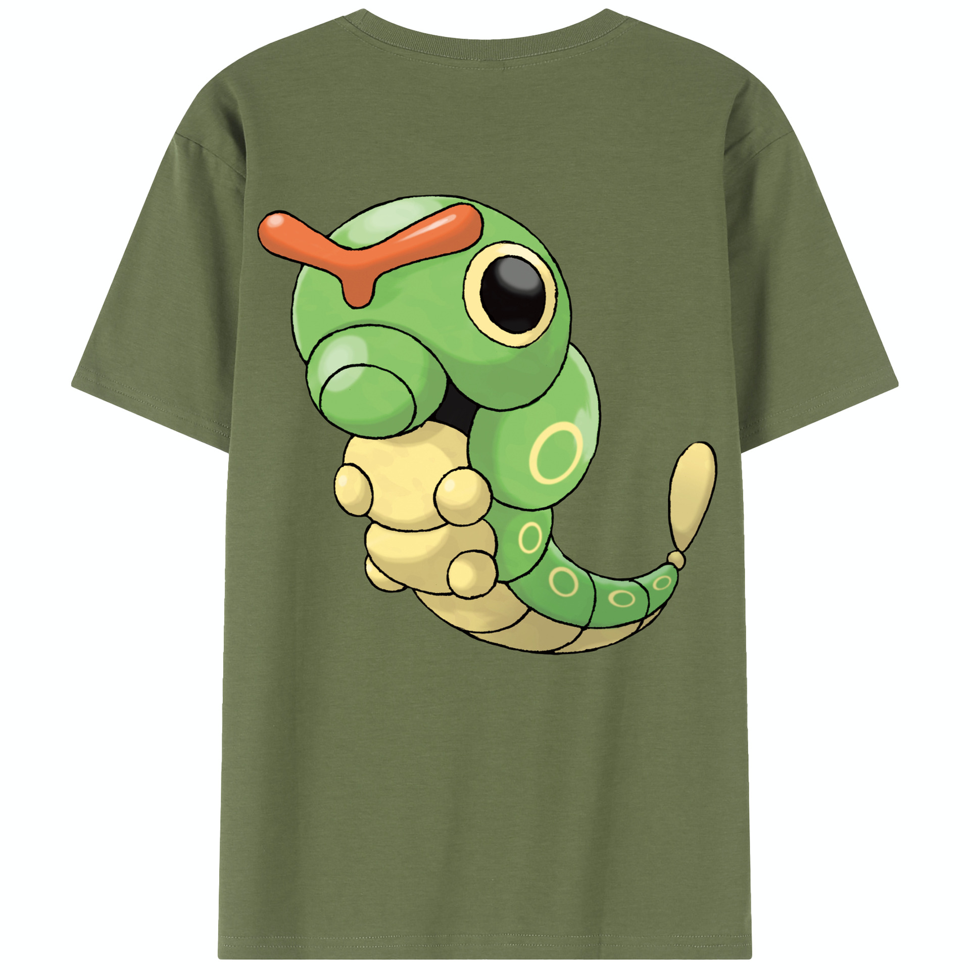 （画像用） ポケットモンスター Pokémon 綿100％半袖Tシャツ（背面プリント）